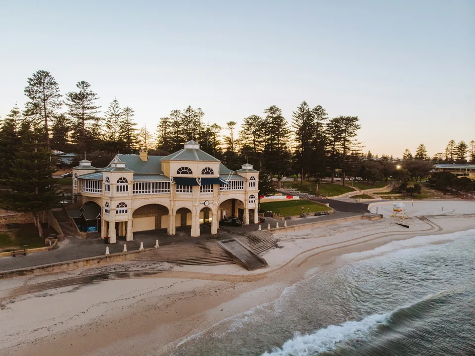 The Western Australian coastline